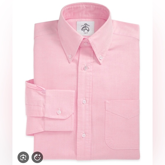 NWT Brooks Brothers 346 The Original Polo Shirt button-down shirt 16 32/33 - Picture 2 of 8